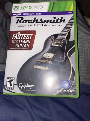 Rocksmith 2014 Edition (Microsoft Xbox 360 Kinect Compatible) Cable NOT Included