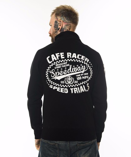 Dragstrip Kustom.Men`s Cafe Racer Moto 