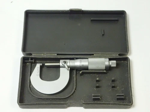 MITUTOYO OUTSIDE MICROMETER, RANGE 0-1", 0.0001" GRADUATION, TESTED