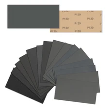 Wet Dry Sandpaper 80-3000 Sand Paper Sheets for Wood Metal Automotive Sanding