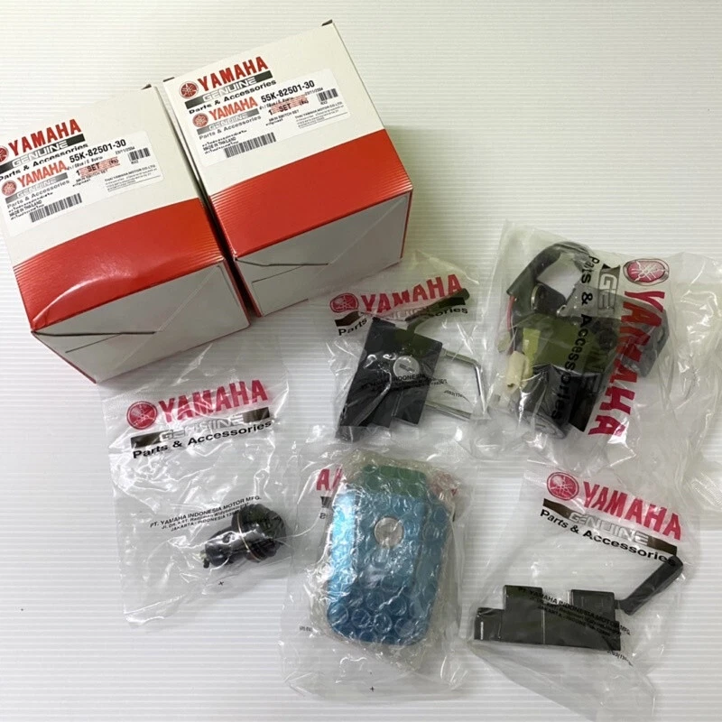 Genuine Yamaha Japan RXK RXS RX135 RX115 Ignition Switch Tank Cap Key Set - Image 3 of 3