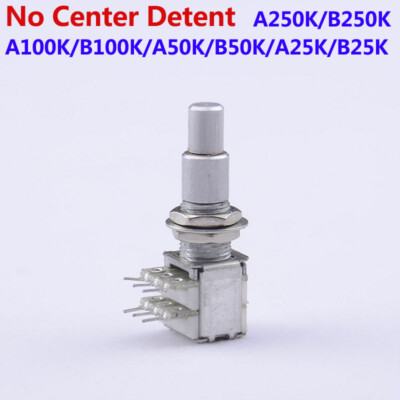 1 Piece Alpha Stacked Dual Concentric Potentiometer No Center Detent ( #1121 )