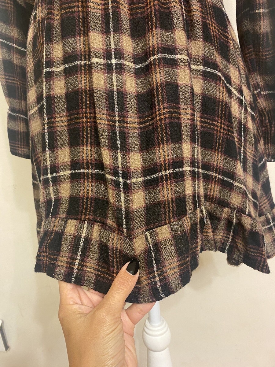 brown plaid dress zara ZARA main image 0