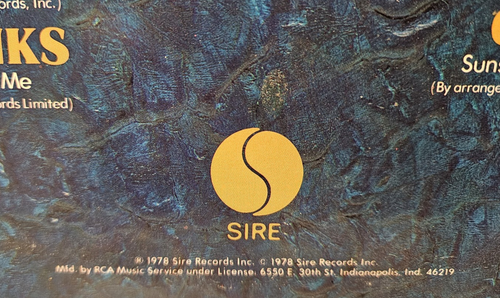 Various Artists British Gold SIRE Compilation LP Record Double Album.....Cleaned - Picture 3 of 3