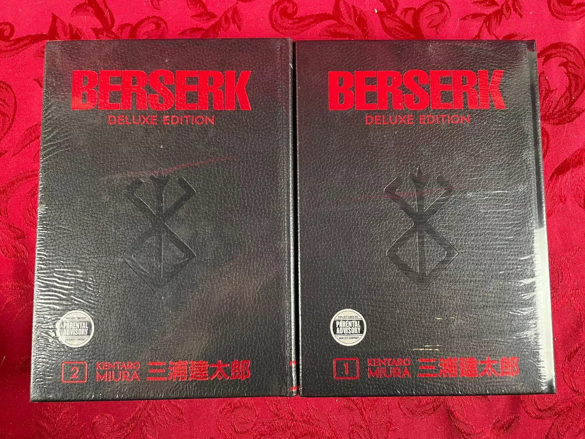 Kentaro Miura - BERSERK: Deluxe Edition Manga Omnibus Vol 1-10 (Hardcover)