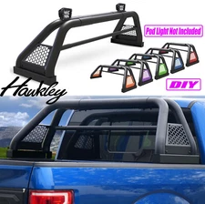 Roll Sport Bar Chase Rack Bed Bar For 2011-2023 Dodge Ram 1500/25/3500 Universal