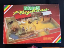 Vintage 4711 Britains Farm Playbase 1/32 Extra Parts & Some Missing Parts Boxed