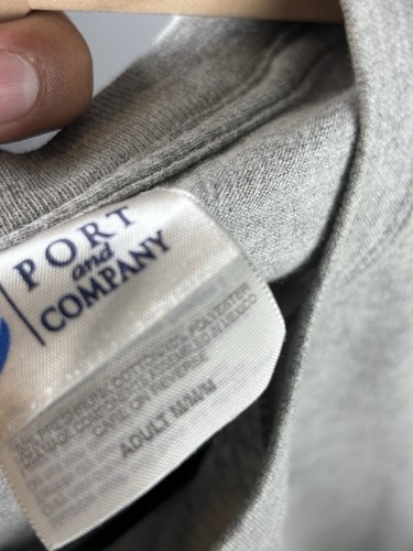 Almost Underground Shirt Mens Medium Visla California Gray Skater Y2K HUF A292 - Picture 2 of 6