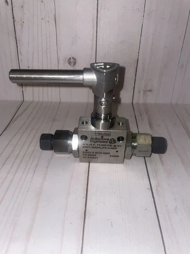 Parker Autoclave 3/8" Ball Valve 6MP7-MAB4LPK-V-SSP