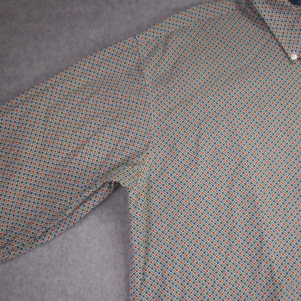 Camisa Cinch Para Hombres XXL Multi Geométrica Estampado Floral LS Abotonada Vaquero Occidental Foto 4 de 4