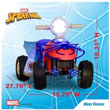 Spider-Man Toddler Quad Ride-On, Ages 18-30