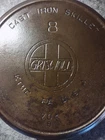 Griswold number 8 slant logo skillet 704