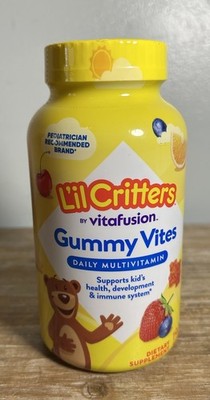 L'Il Critters Gummy Vites Complete Kids Multivitamin Gummy - Multi Flavored