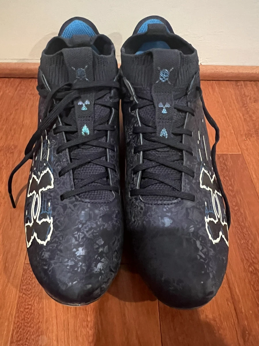 Under armour Blue 10 US Football Shoes & Cleats for Men for  display picture 3