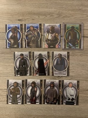 2024 Star Wars Masterwork Set, Bundle, Konvolut - Base, Blue, Numb, Insert