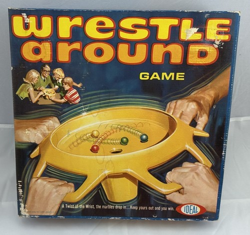 1969 Wrestle Around Game by Ideal Games Complete in Great Condition FREE SHIP - Picture 4 of 5