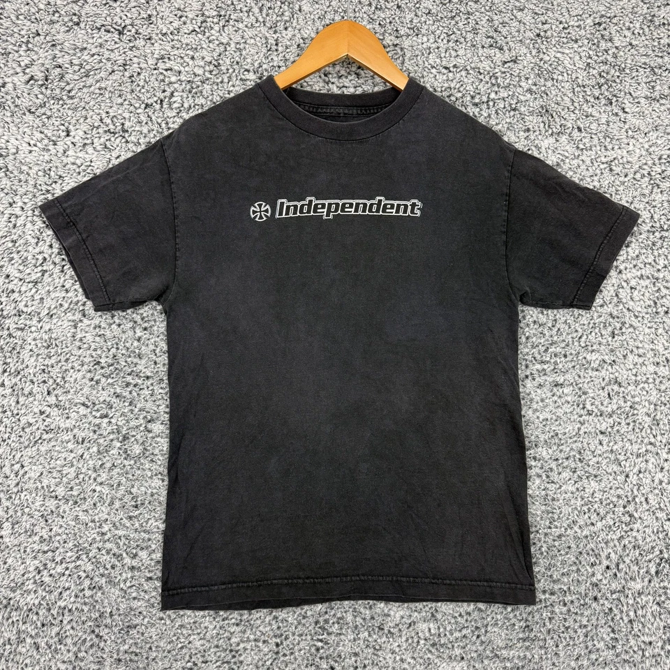 Camisa De Colección Independent Truck Company Adulto Mediana 19x26 Cross Skater Camiseta M Foto 3 de 4