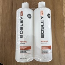 NEW Bosley MD Revive Color Safe Nourish Shampoo Volumizing Conditioner 25 fl oz