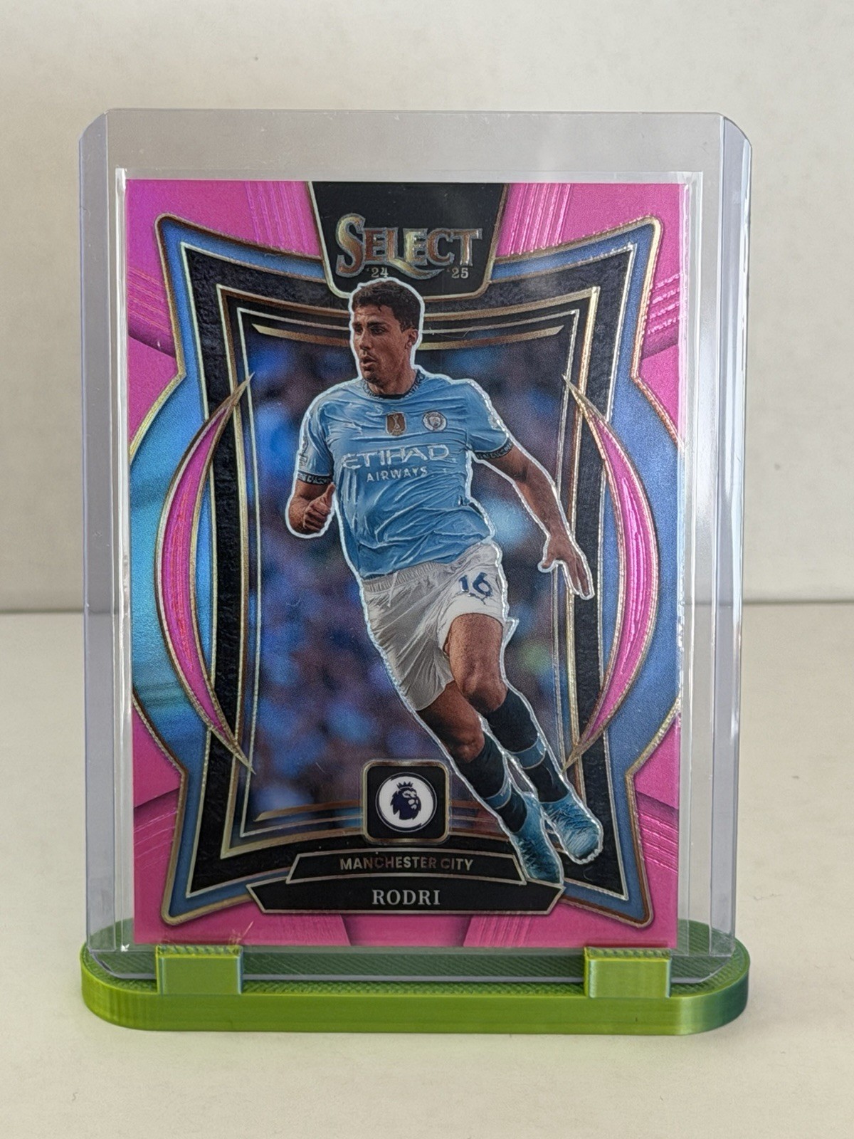 Panini 2024-25 Select Premier League Terrace Rodri Man City #52 Pink /99