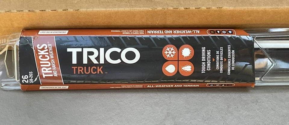 LOTE 2 limpiaparabrisas Toyota Tundra 26” TRICO 58-265 camión perfil aerodinámico duradero Foto 2 de 4