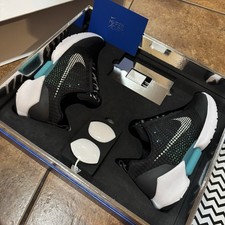 Nike Hyperadapt 1.0 Black Blue Lagoon Air Mag Uomo 9 Black Box OG Adapt CAMPIONE
