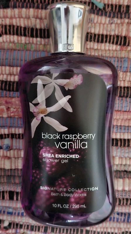 Bath Body Works Black Raspberry Vanilla Shower Gel 10 fl oz 