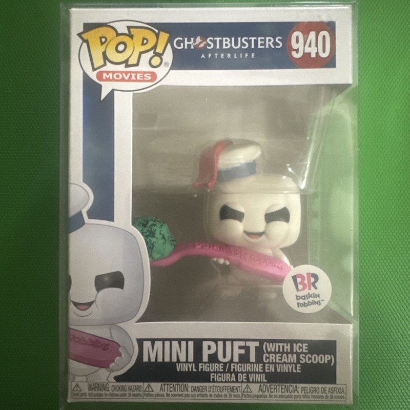 Funko Pop! Ghostbusters Afterlife Mini Puft Baskin Robbins Cream Scoop #940