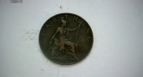 1895 Victoria Farthing — photo from the most recent tracked eBay sale