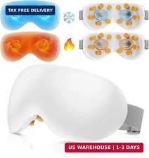 Eye Massager with Heat and Cooling Therapy, Vibration  Bluetooth Music - 4 Adju