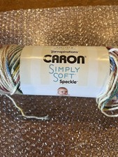 Caron Simply Soft Speckle Yarn -- Vintage -- Complete -- LIghtly Unwound