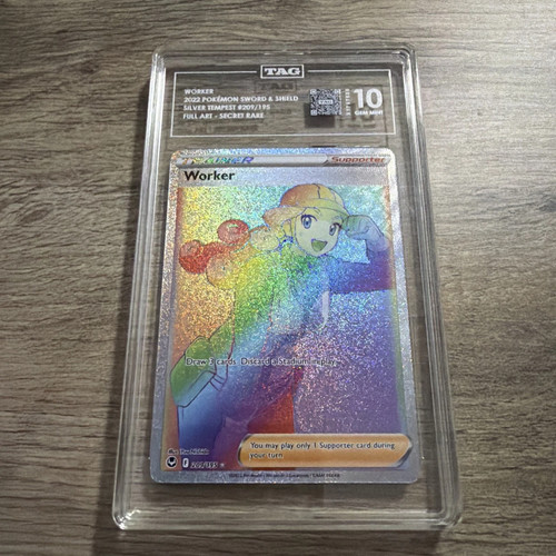 Worker graded TAG 10 for sale on eBay
