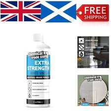 Eco-Friendly White Vinegar Cleaner - 1 Litre Streak-Free Multi-Surface Solution 8.48 per litre