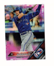 2016 Topps Chrome Pink Refractors Parallels * Pick Your Player * Refractor Card