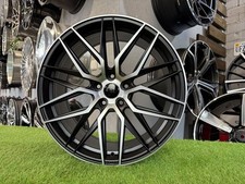 4X R19 Pouce 5X114.3 Haxer HX035 Noir Poli HM Roues: S'adapte Pour Kia Ford