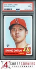 2018 TOPPS LIVING #7 SHOHEI OHTANI RC ANGELS PSA 9