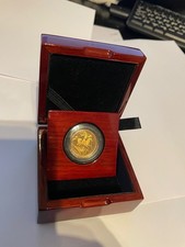 1980 Full Gold Sovereign  in Luxury Royal mint Display Box