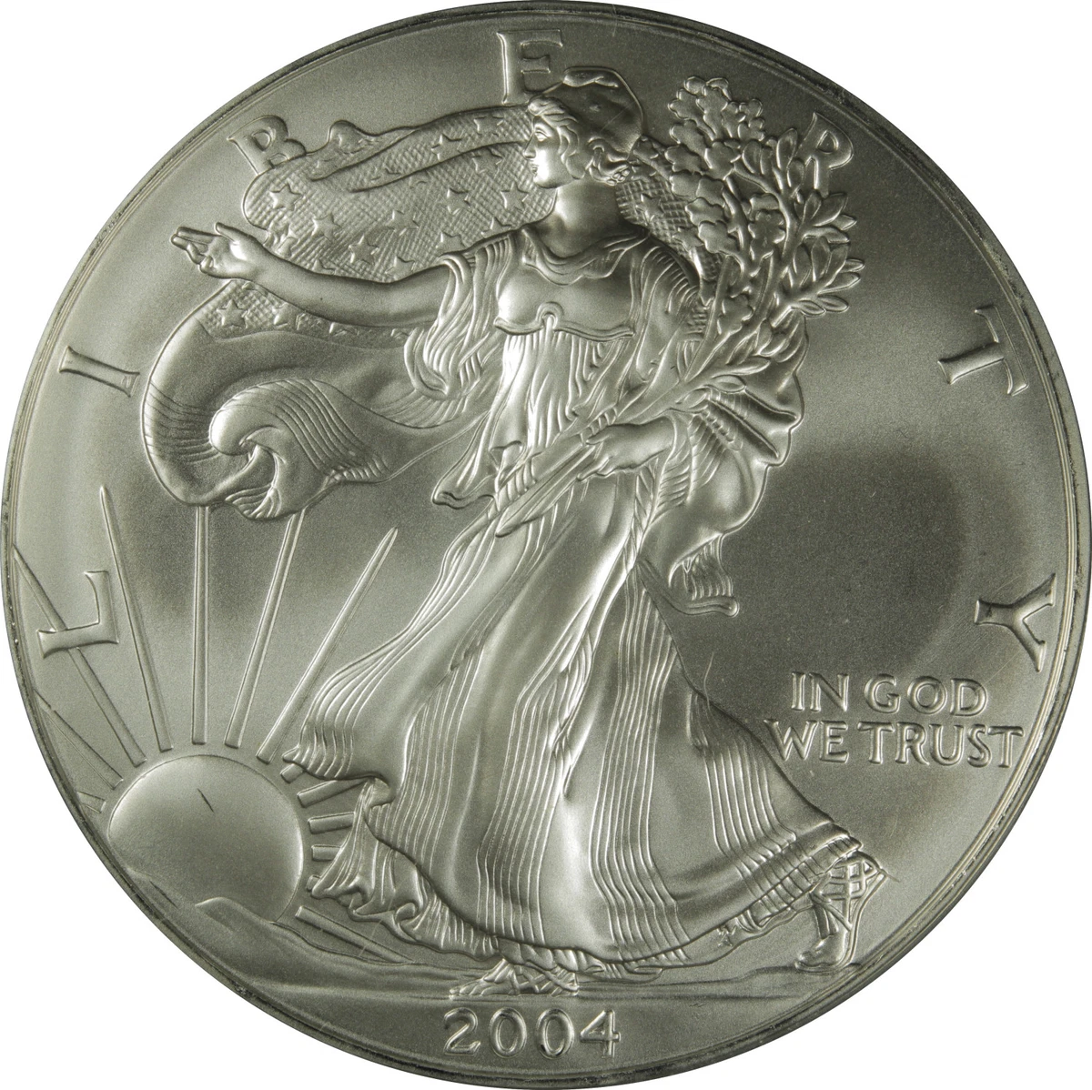 American Eagle MS 70 Graded 2004 Silver Bullion Coins for sale | eBay