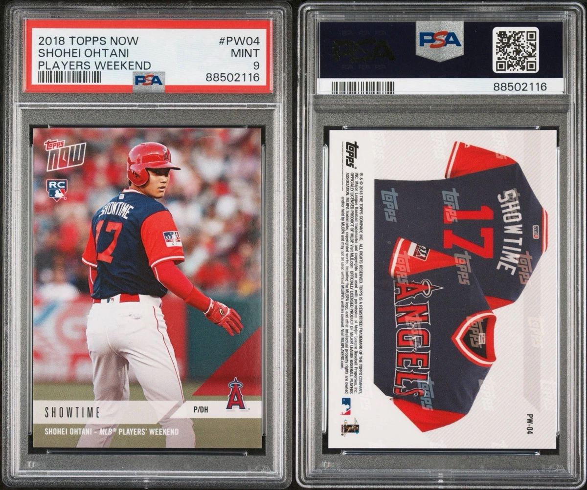 大谷翔平 2018 TOPPS NOW MLB #PW-04 SHOWTIME 2018 Topps Now - Shohei Ohtani #PW-04 for sale | eBay