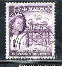 BRITISH COLONIES MALTA  STAMPS  USED   LOT 389J