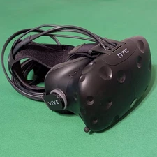 HTC Vive Virtual Reality Headset (99HAHZ024-00) SteamVR Working (Headset Only)