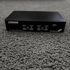 StarTech.com  (SV431USBAE) 4-Ports Rack-Mountable KVM Switch