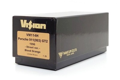 Make Up Vision 1:43 Porsche 911 GT2 (993) Street Ver. in Blood