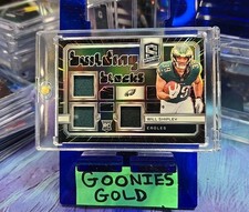 Will Shipley 2024 Panini Spectra - Building Blocks #BB-WSY Neon Splatter 