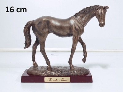 Rennpferd Figur Kauto Star Miniatur Pferd Sammlung Modell 16cm