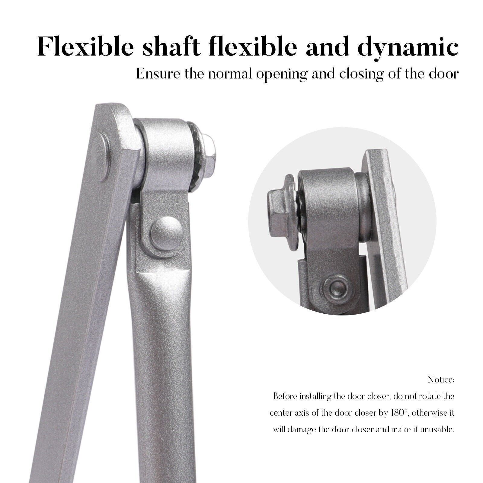 143lbs Commercial Door Closer Residential Hydraulic Auto Door-Closer Heavy Duty