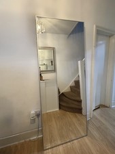 IKEA HOVET Mirror, aluminium Sliver 78x196cm