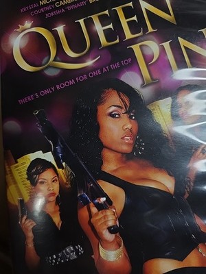 Queen Pin DVD 2010 Krystal Michelle Gin X Courtney Cameron Dynasty Brown