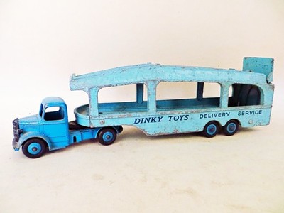 DINKY 582 'BEDFORD PULLMORE CAR TRANSPORTER' VINTAGE, ORIGINAL