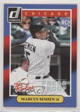 2014 Panini Donruss The Rookies Press Proof Silver 15/199 Marcus Semien #26 1j2