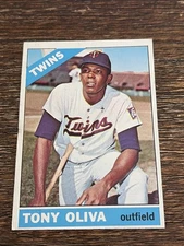 1966 TOPPS TONY OLIVA #450 TWINS VG-EX+  OR BETTER